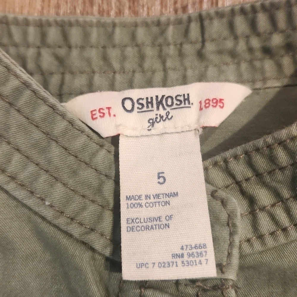 Oshkosh Button Down Lightweight Coat. Size 5